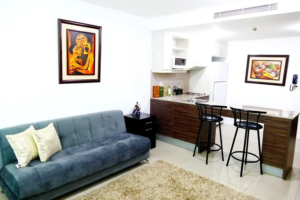 Apartman Ecusuites Puerto Santa Ana - River Junto A Hotel Wyndham Guayaquil